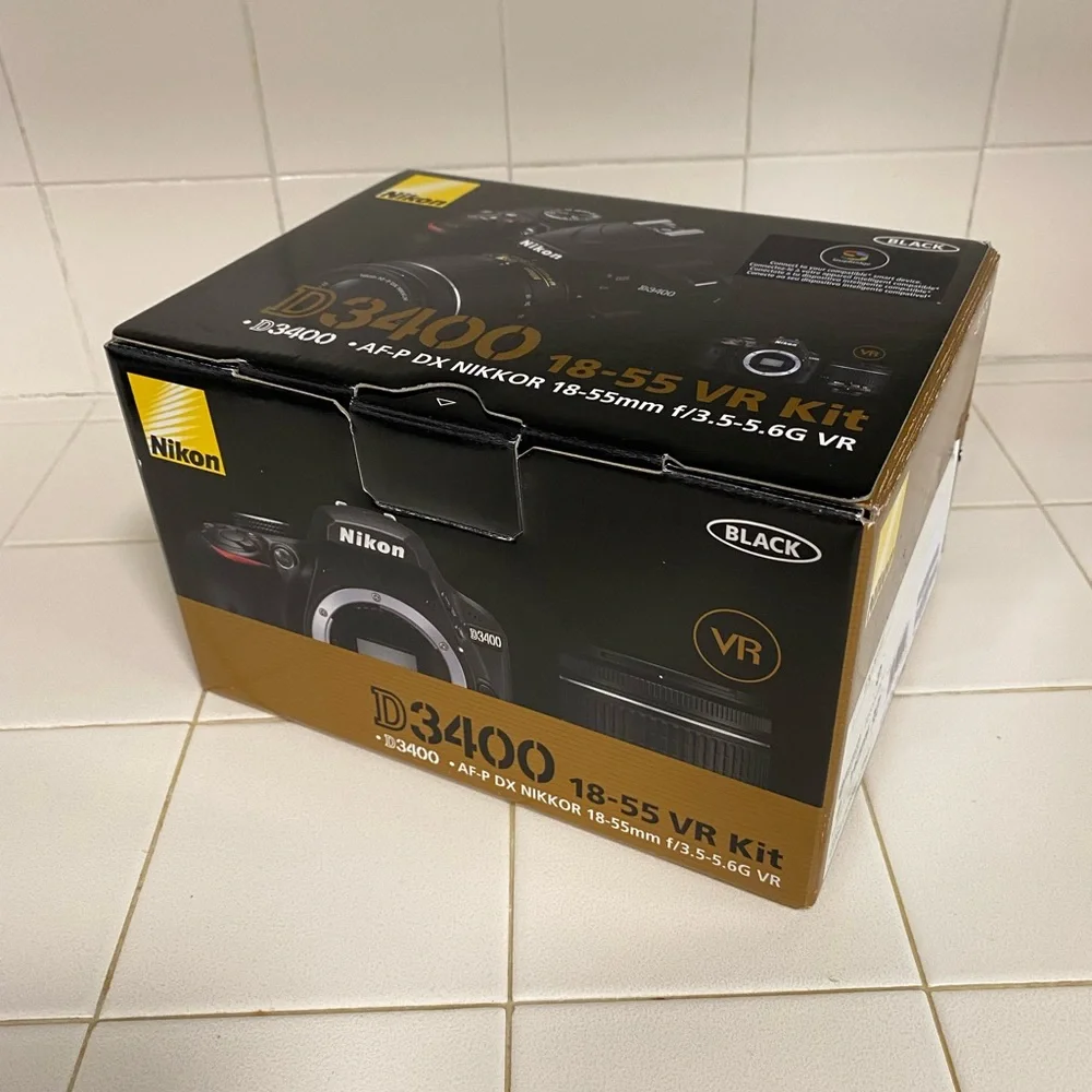 Nikon D3400 Camera with Accessories